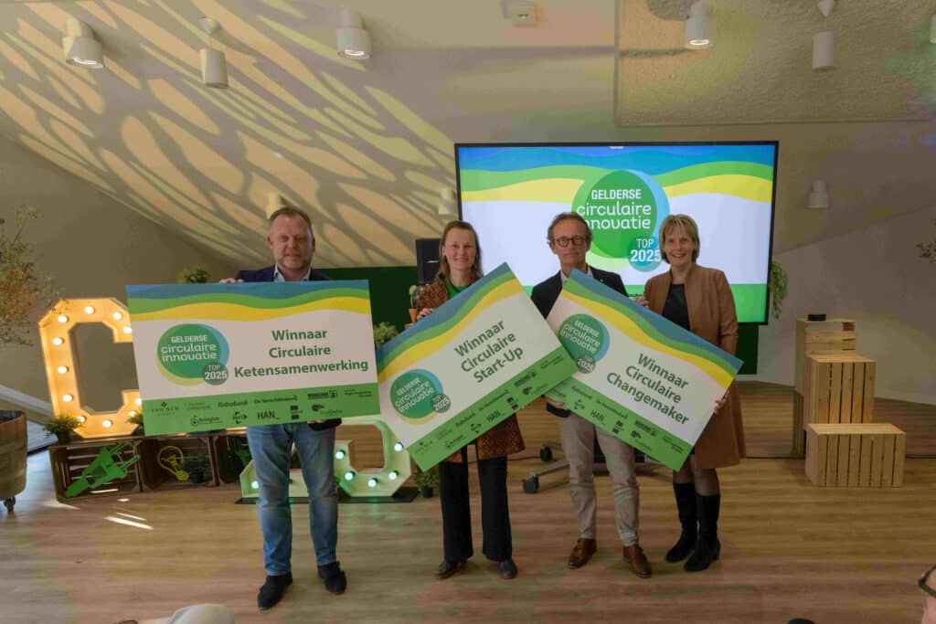 Winnaars Gelderse Circulaire Innovatie Top 2025 bekend!