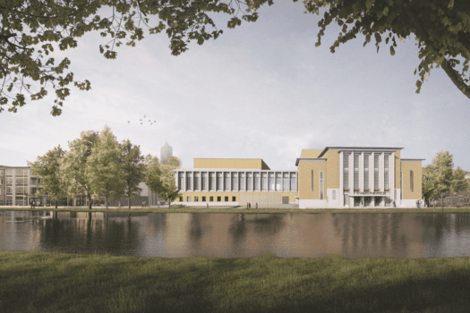 Arnhem presenteert toekomstbestendig Stadstheater in groene Stadsoase